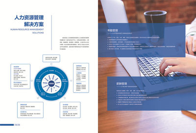 藍海靈豚軟件產品宣傳冊設計